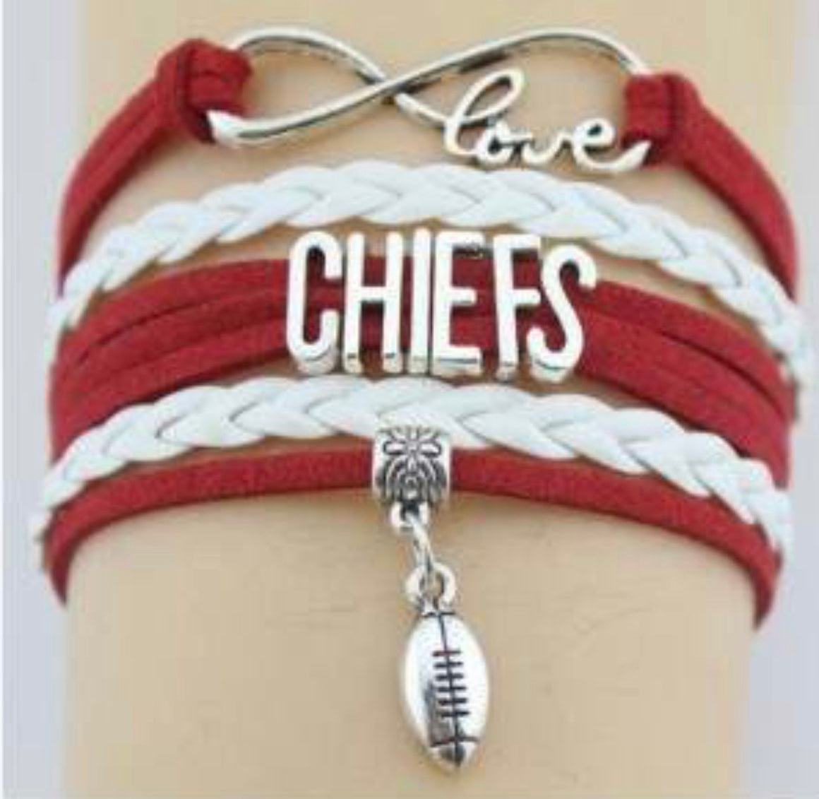 Cardinals Bracelet