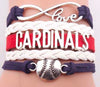 Cardinals Bracelet