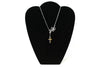 Drop Through Neck Sets 18k Gold and White Gold overylay