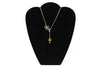 Drop Through Neck Sets 18k Gold and White Gold overylay