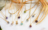 Natural stone necklaces
